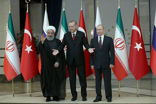 Turquía, Rusia e Irán defienden la integridad territorial siria